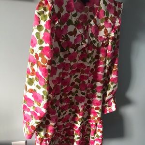 Cute wide collar floral dress, princess style